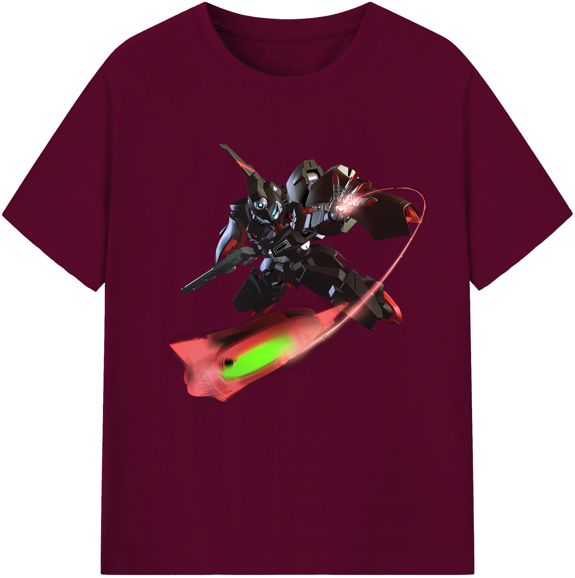（画像用） 機動戦士ガンダム Mobile Suit Gundam レディースカジュアルプリントTシャツ（綿100％）